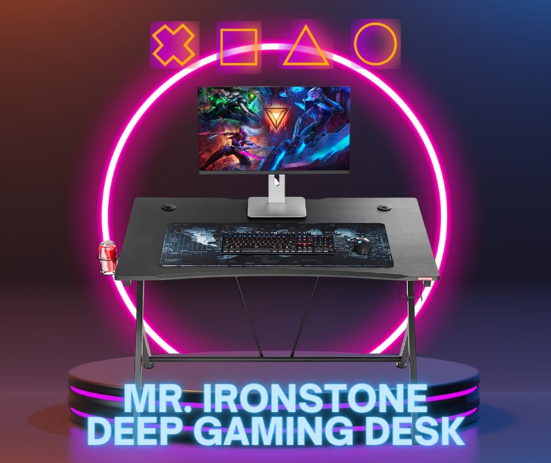 Videogames' Stuff and Things: FlexiSpot's Ergonomic Gaming Desk - Prima  Games