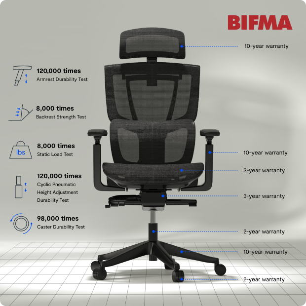 Flexispot ergonomic online chair