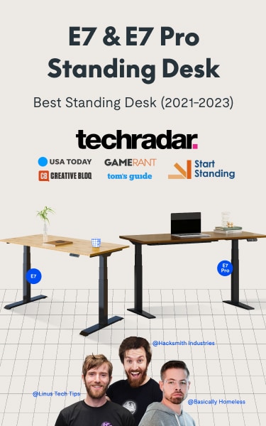 Electric Height Adjustable Standing Desk: Dual Motor Economical