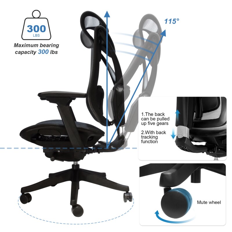 Ergonomic Office Mesh Chair 5188 | Flexispot