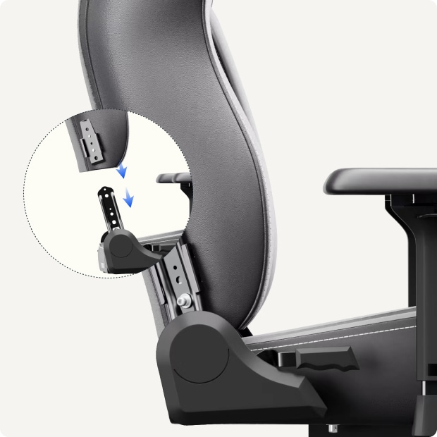 Flexispot Ergonomic Gaming Chair with Retractable Footrest Ri3476 –  standingdesklife