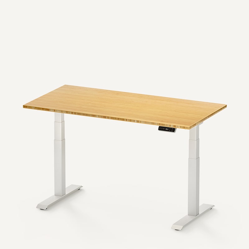Flexispot Kana Bamboo Adjustable Height Desk - QOR360