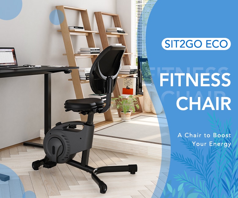 F1C Sit2Go 2-in-1 Fitness Chair Eco
