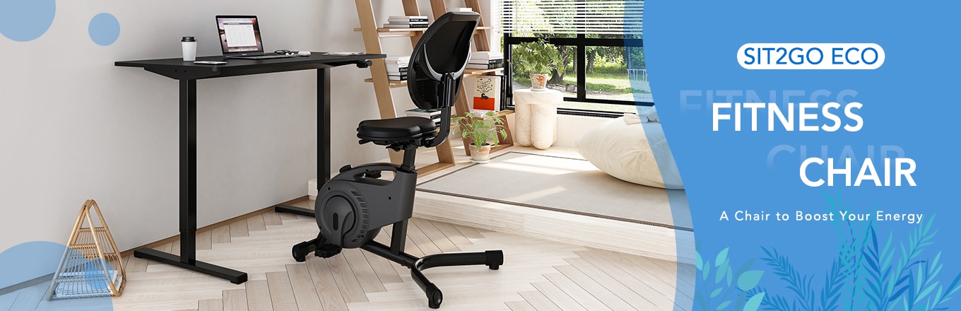 Sit2Go 2-in-1 Fitness Chair Review 2021: Best Spin Bike Desk Chair