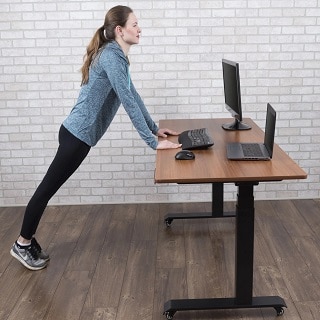 Bamboo Standing Desk: An Effective Workout Buddy