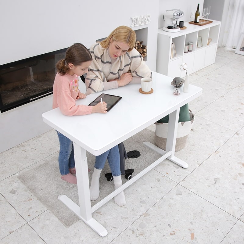 Comhar All-In-1 Standing Desk Glass top