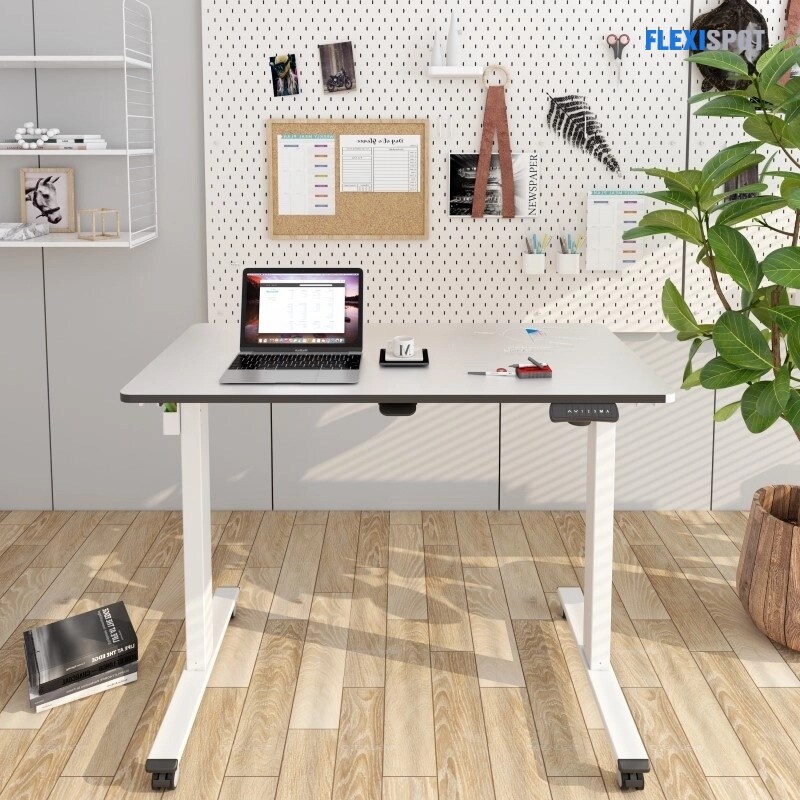 Height Adjustable Whiteboard standing desk