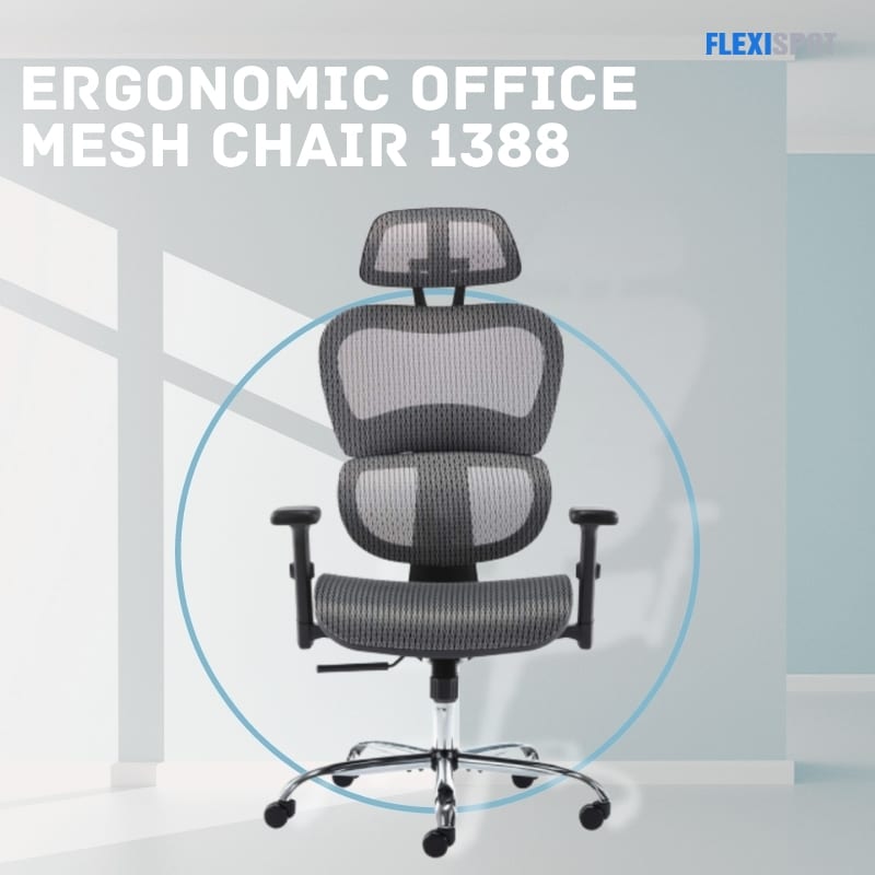 Ergonomic office mesh chair 1388