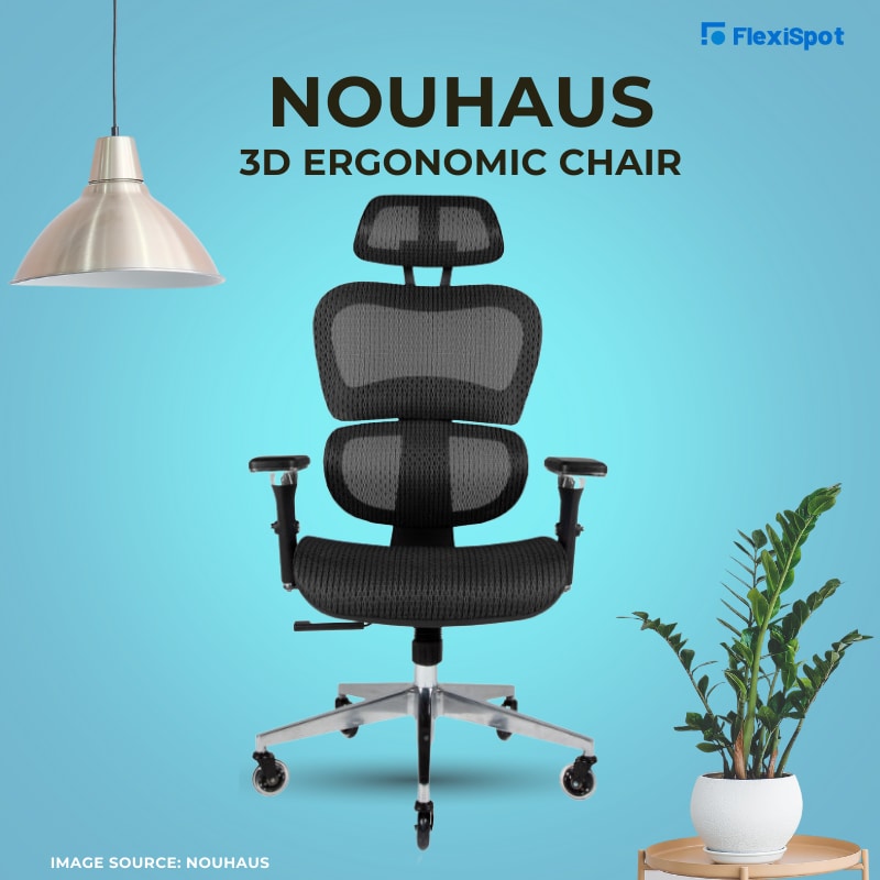 10. Nouhaus 3D Ergonomic Chair