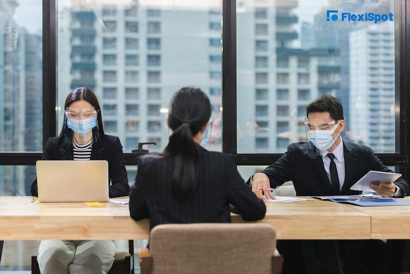 face masks and face shields.