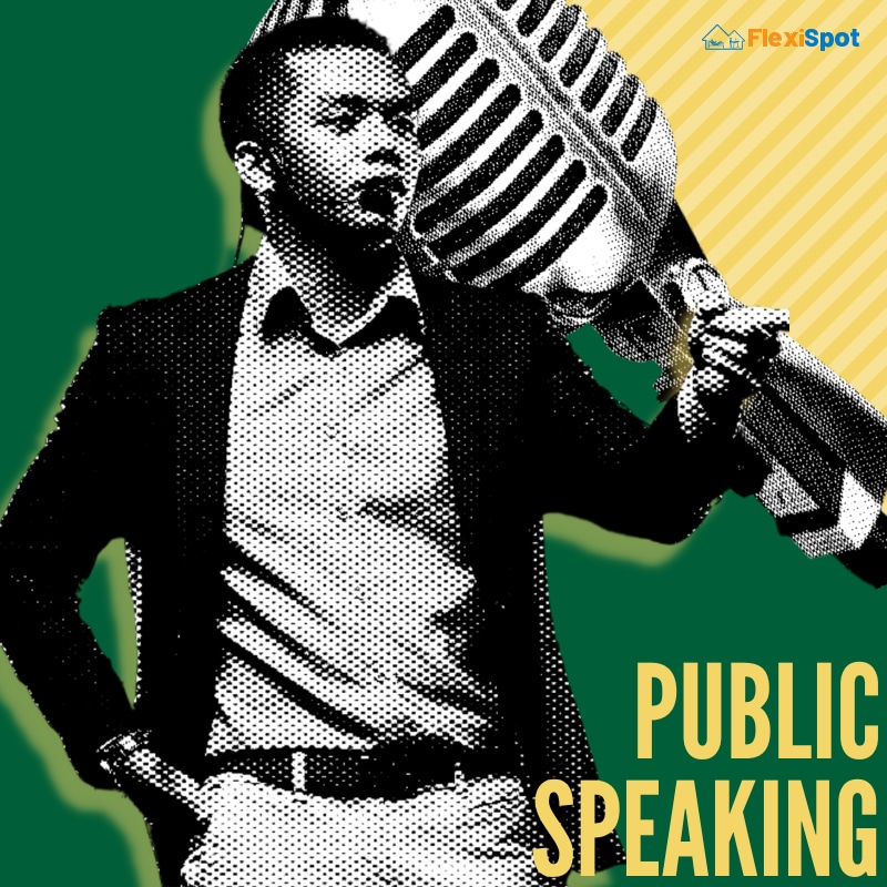 Your confidence will increase when you engage in public speaking.