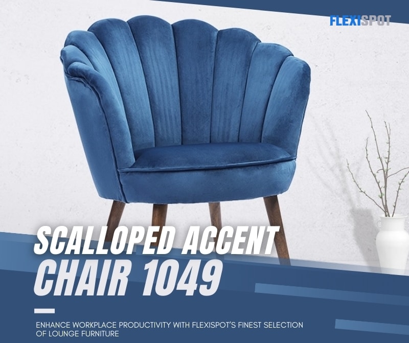 The Scalloped Accent Chair 1049
