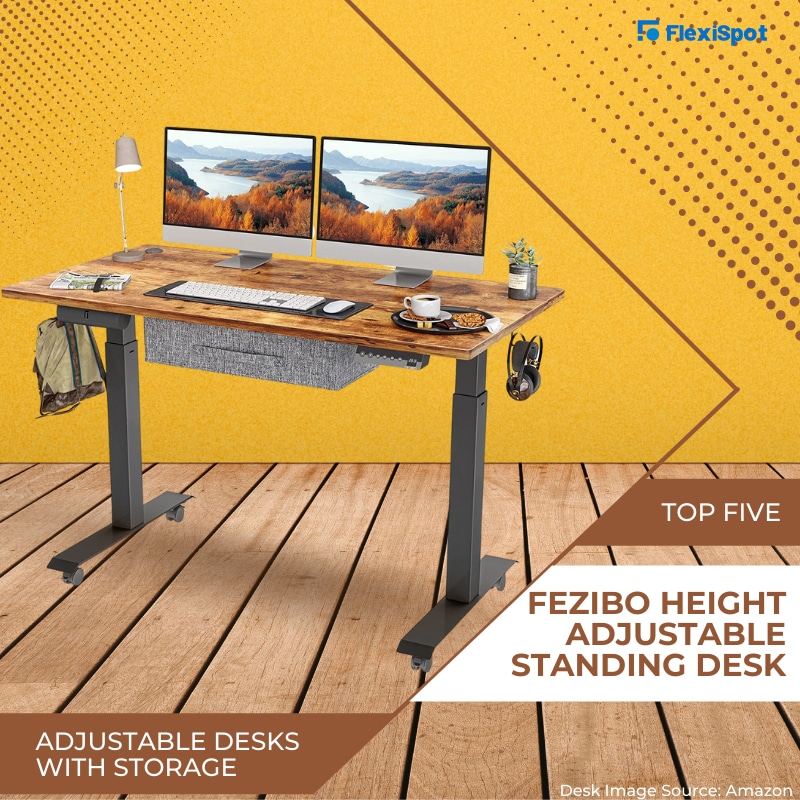Fezibo Height Adjustable Standing Desk