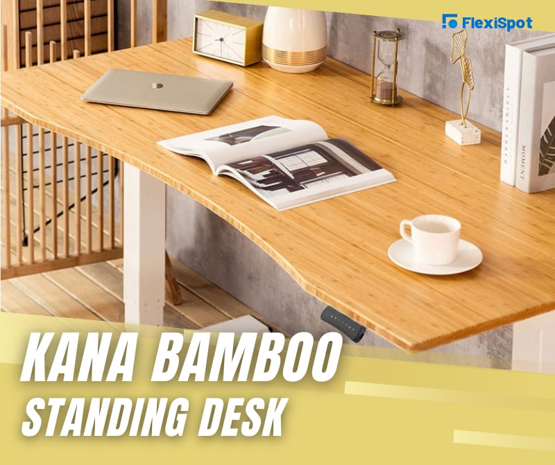 The Kana Bamboo Standing Desk