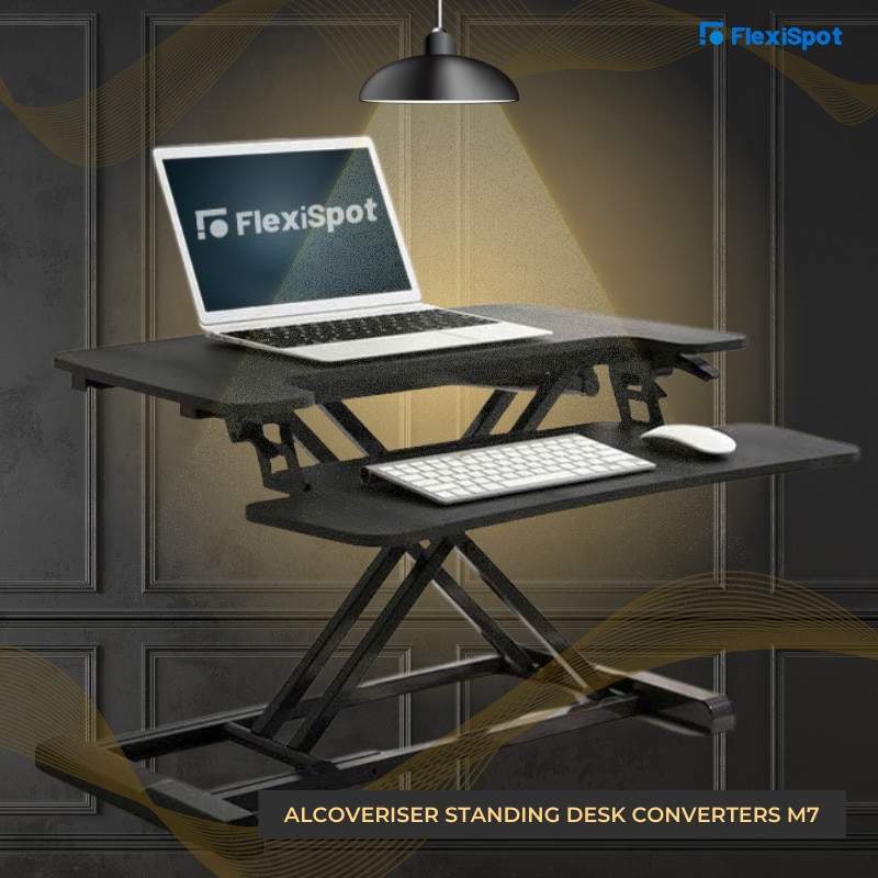 AlcoveRiser Standing Desk Converters M7