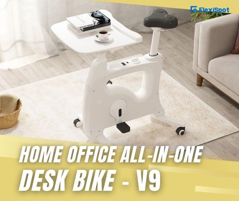Home office All-in-One Desk Bike/Bike Workstation V9