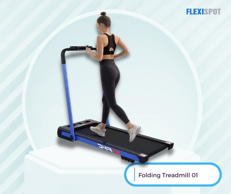 Folding Treadmill 01