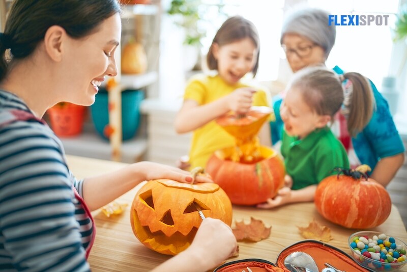 Irish folklore also started the Jack-o-lantern practice