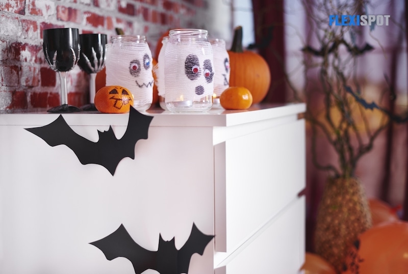 Halloween office Decorations simplified