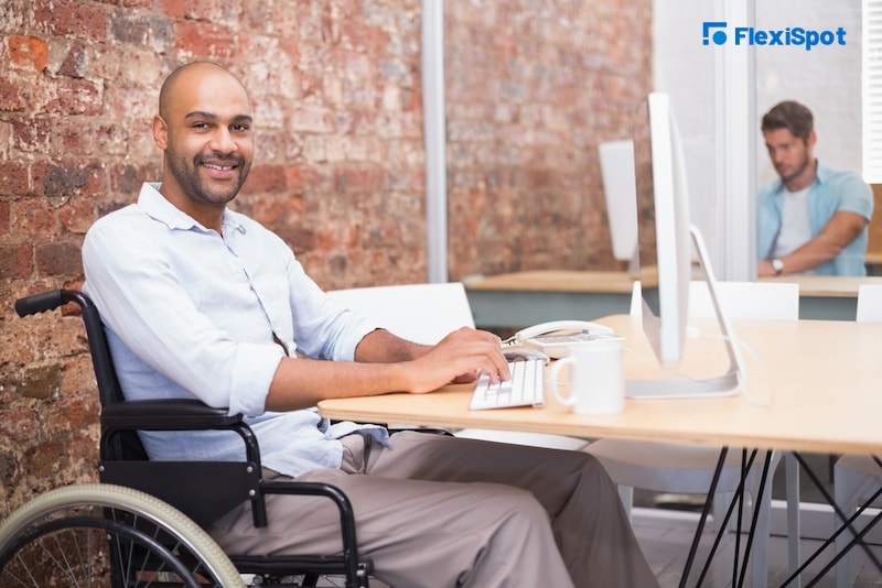 Wheelchair Accessible Computer Workstation