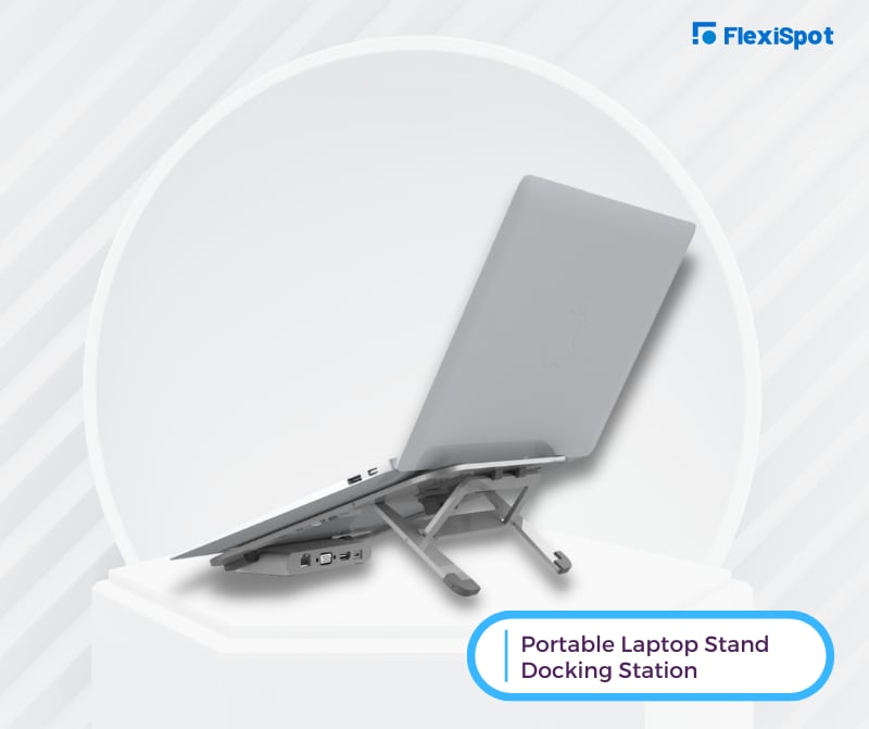 Portable Laptop Stand Docking Station