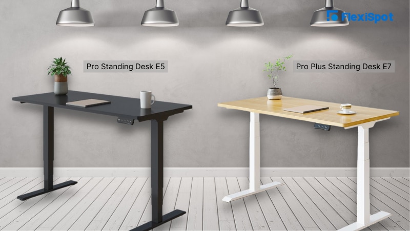 Pro Standing Desk E5 vs. Pro Plus Standing Desk E7