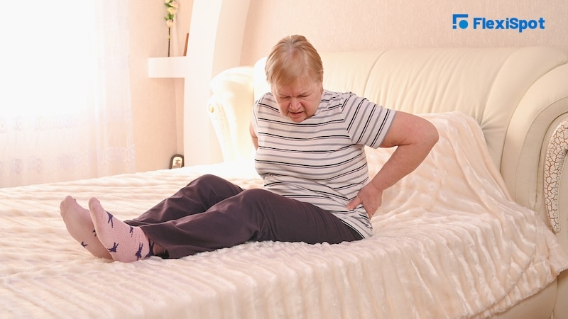 elderly family member sleep pain