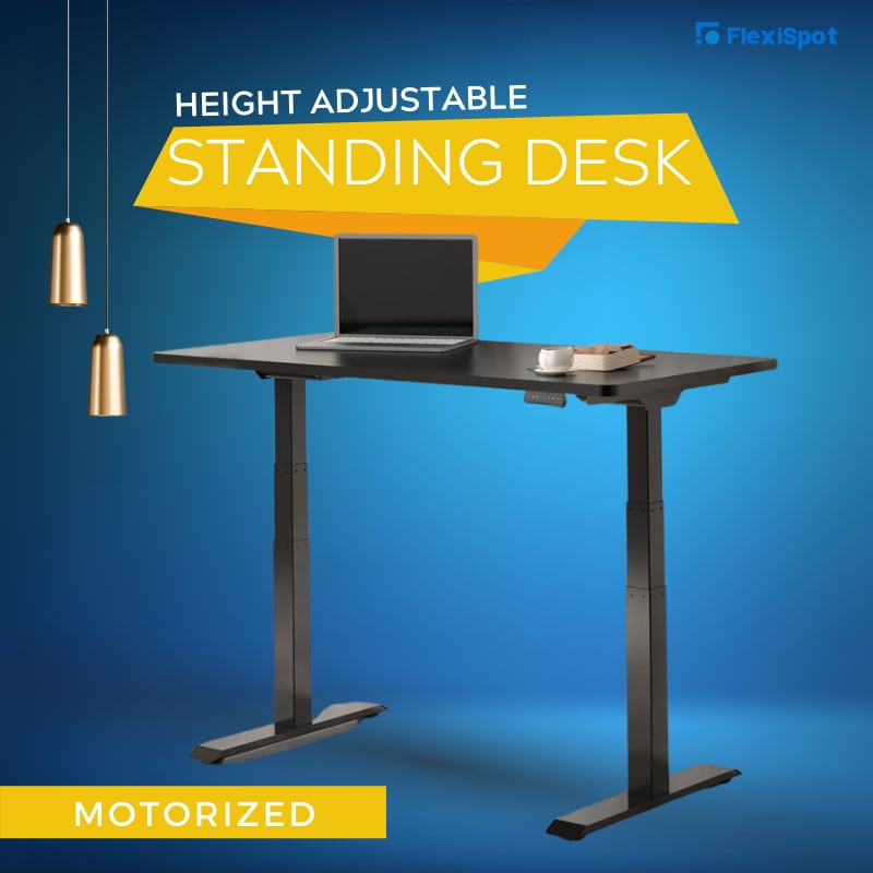 Motorized Height Adjustable Standing Desk