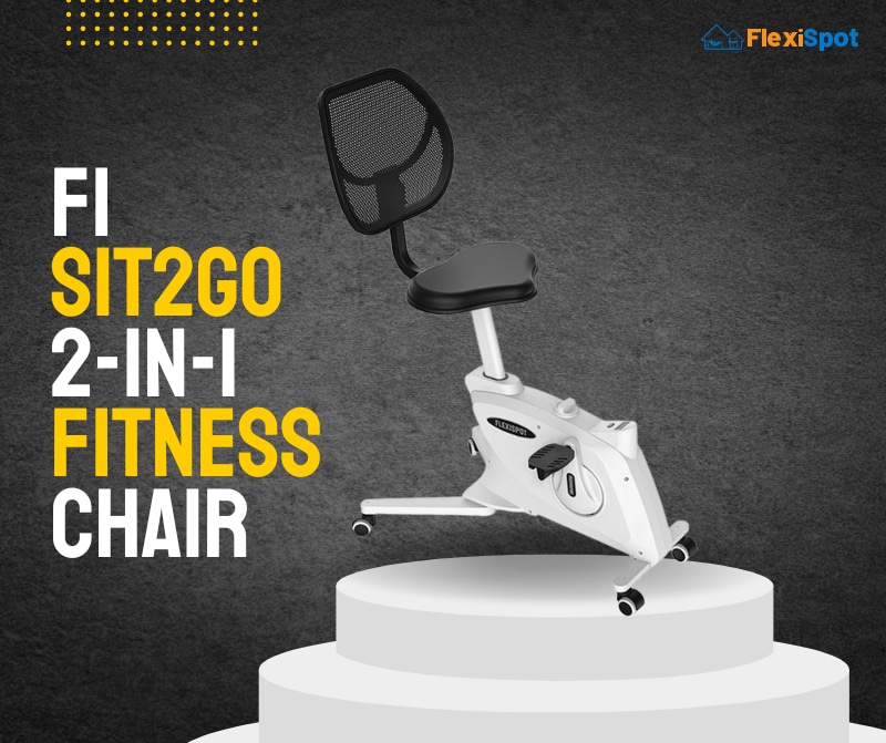 F1 Sit2Go 2-in-1 Fitness Chair