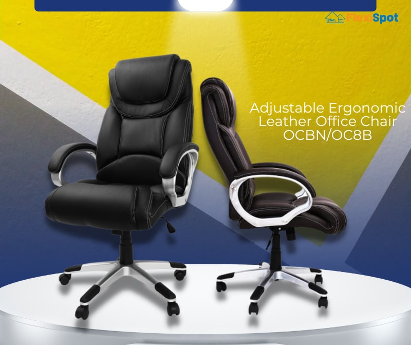 Adjustable Ergonomic Leather Office Chair OCBN/OC8B