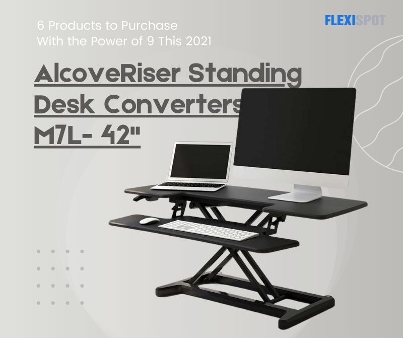 d. AlcoveRiser Standing Desk Converters M7L-42."