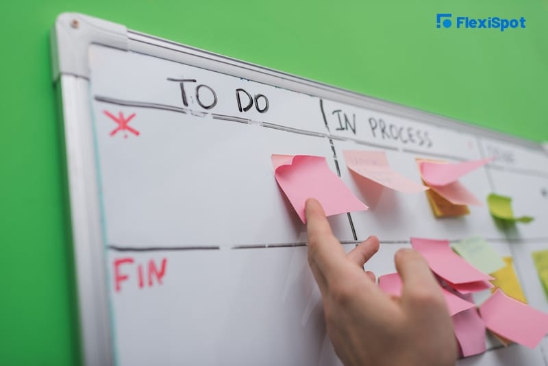 Have a to-do list every day.
