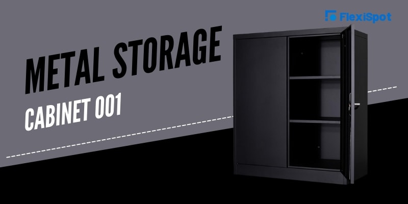 FlexiSpot Metal Storage Cabinet 001