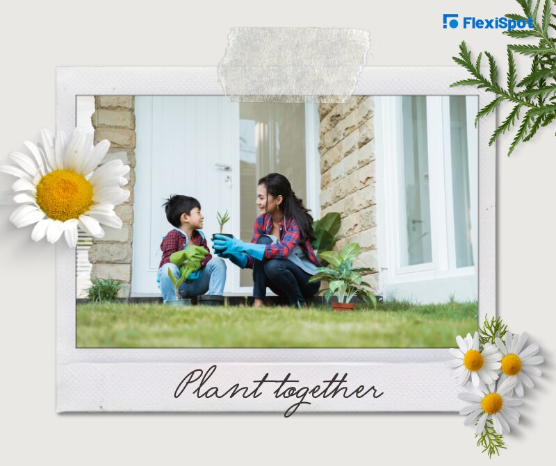 Plant together.