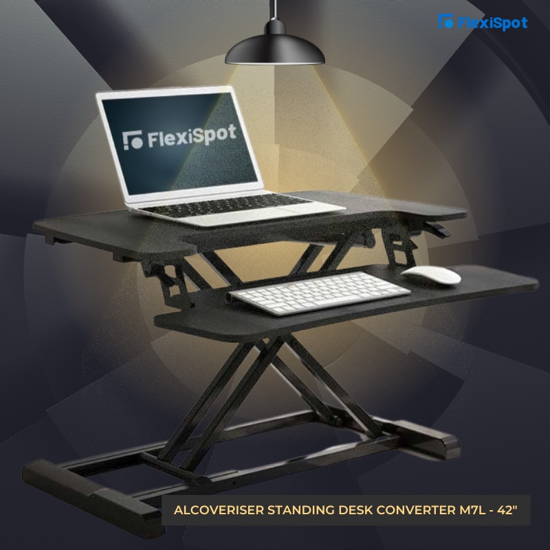 AlcoveRiser Standing Desk Converter M7L - 42"