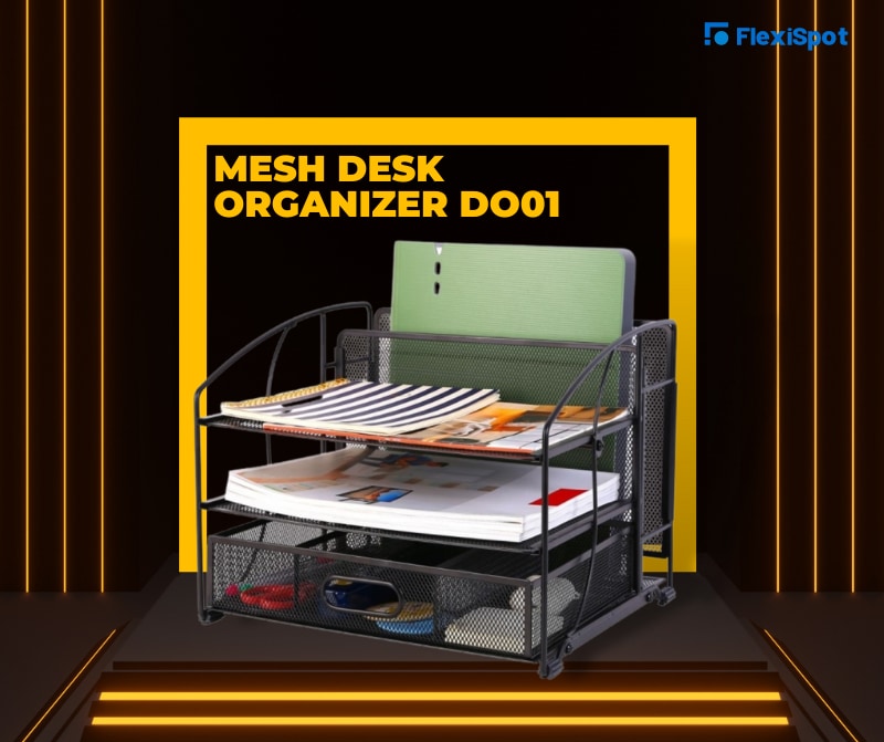 4. Mesh Desk Organizer DO01