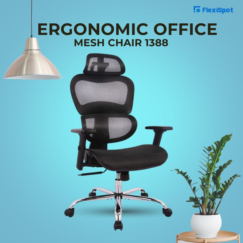 6. Ergonomic Office Mesh Chair 1388