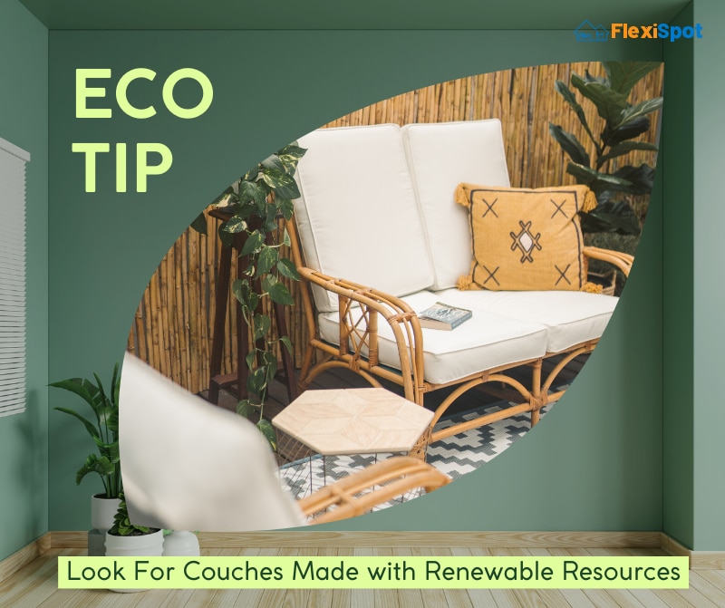 Look For Couches Made with Renewable Resources