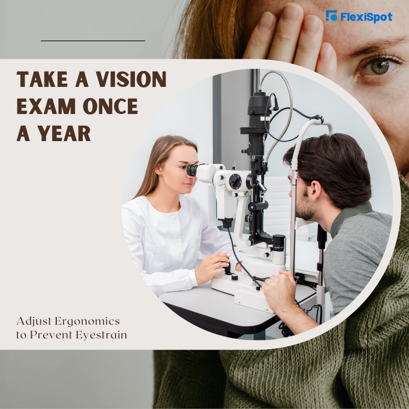 Take A Vision Exam Once a Year