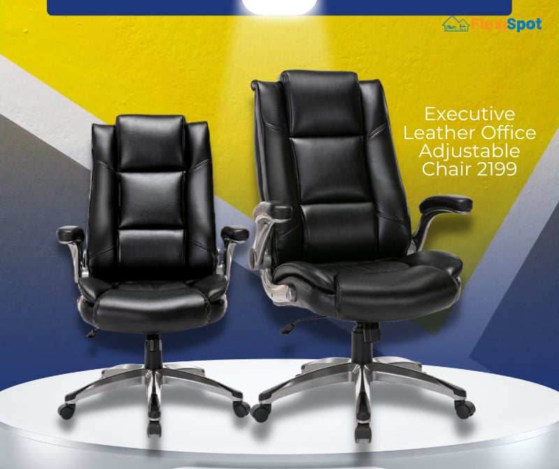 Executive Leather Office Adjustable Chair 2199