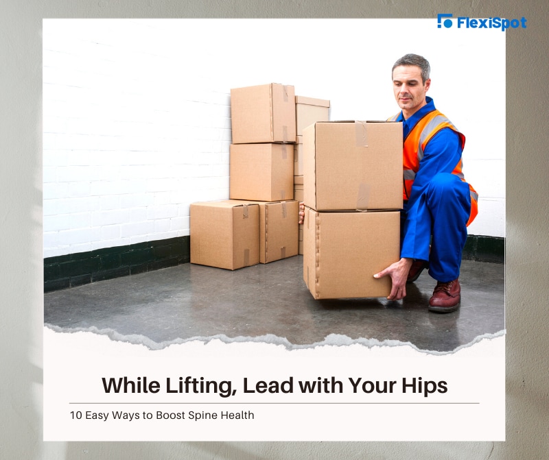 While Lifting, Lead with Your Hips