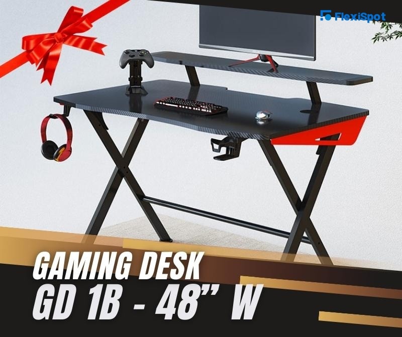 Gaming Desk GD 1B – 48” W