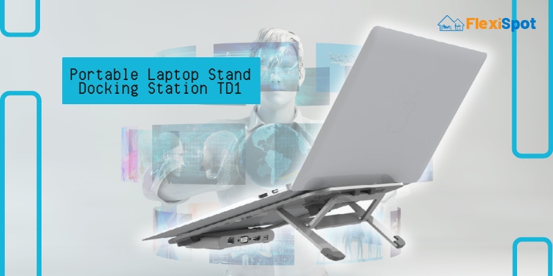 Portable Laptop Stand Docking Station TD1