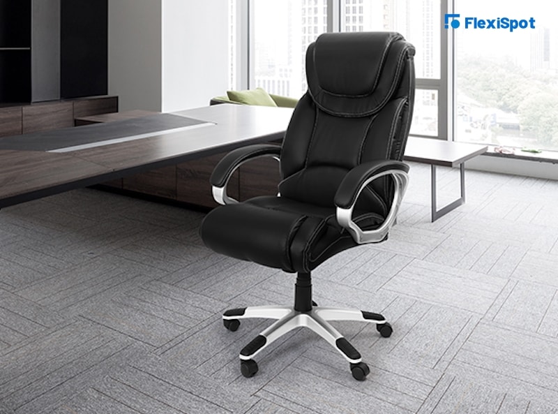 Adjustable Ergonomic Leather Office Chair OC8N/OC8B