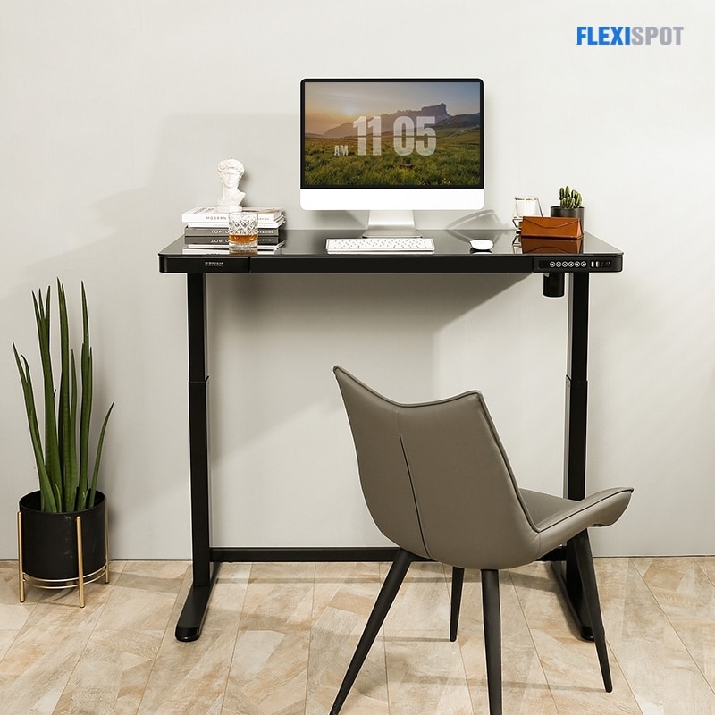 Comhar All-In-1 Standing Desk Glass top