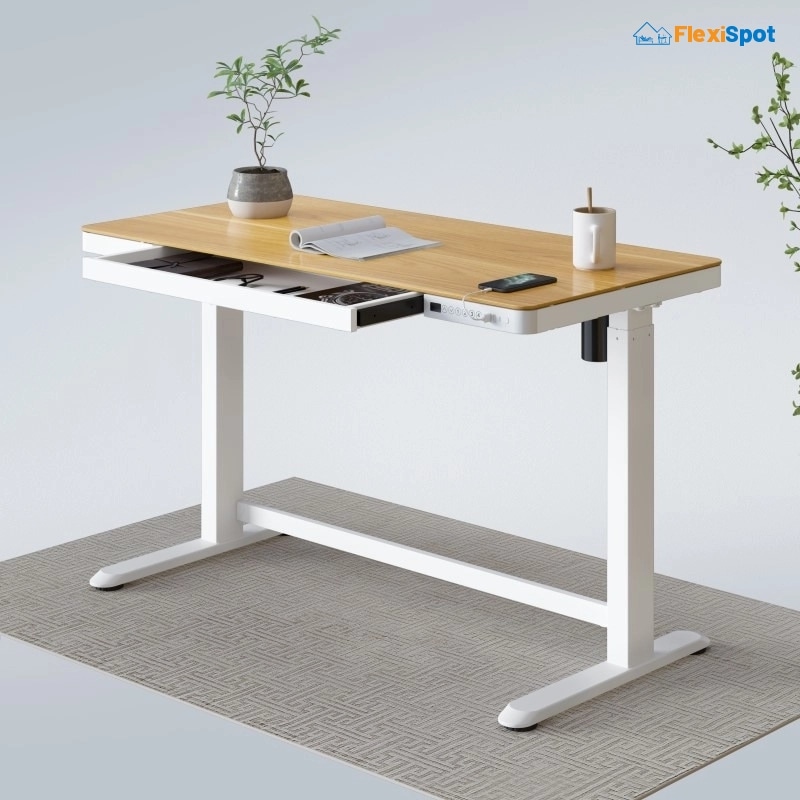 Comhar All-in-One Standing Desk Wooden Top - 48" W
