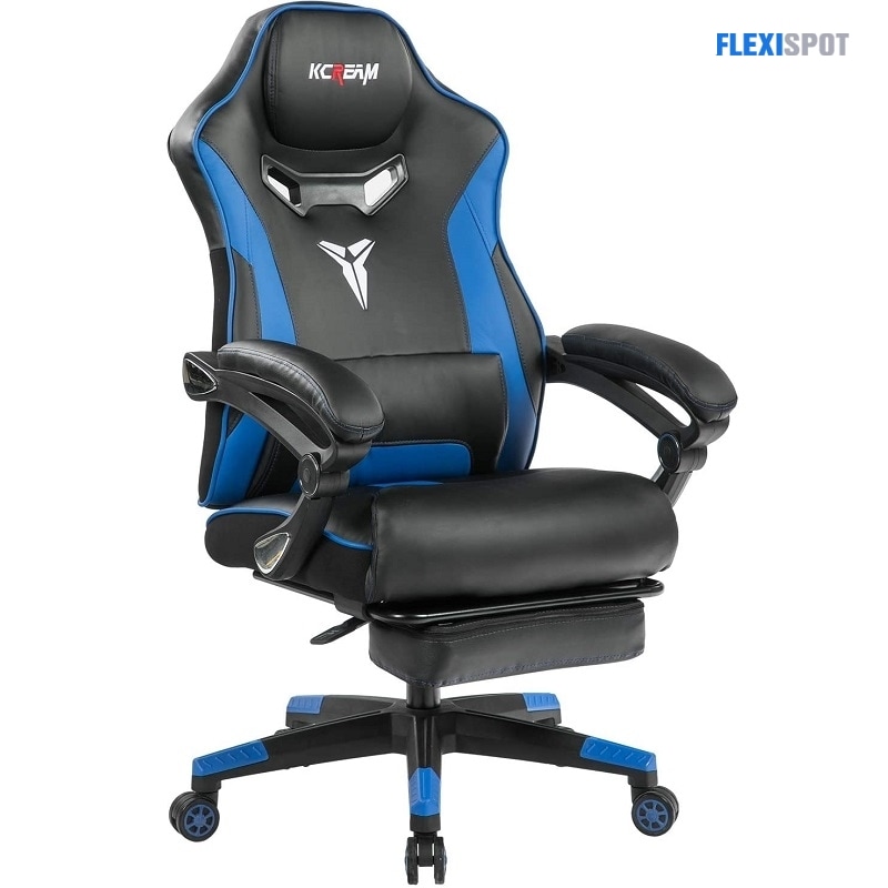 E-Sports Chair with Headrest and Lumbar Pillows 8521