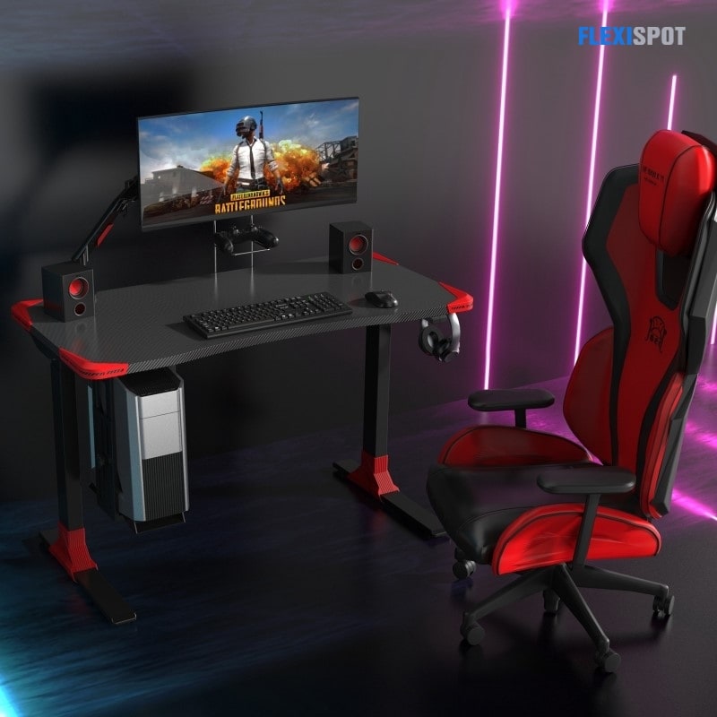 Electric Height Adjustable Gaming Desk