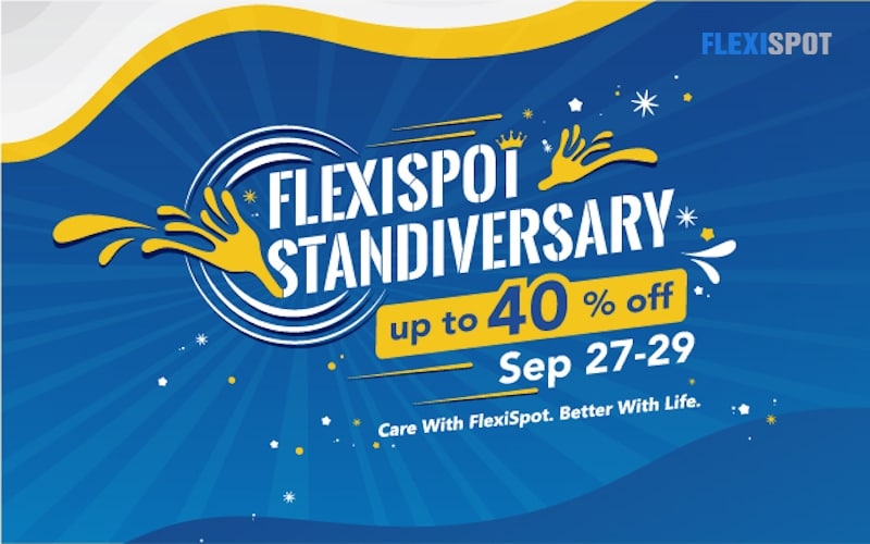 Celebrate this Standiversary with Our Flash Sale! 