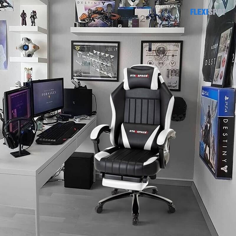 Gaming Chair with Footrest 293